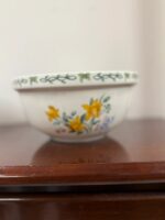 THOMSON POTTERY FLORAL GARDEN CHINA -8" MIXING BOWL