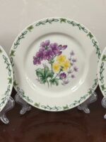 THOMSON POTTERY FLORAL GARDEN CHINA -7.5" SALAD/DESERT PLATE - SET OF 4 - Image 2