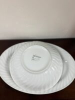REMINGTON FINE CHINA 14" SERVING TRAY AND 9" BOWL SET - Image 3
