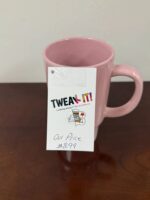 COFFEE MUG "NEED COFFEE RIGHT MEOW" - CAT THEME - PINK - Image 4