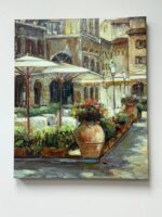 CAFÉ CANVAS PAINTING