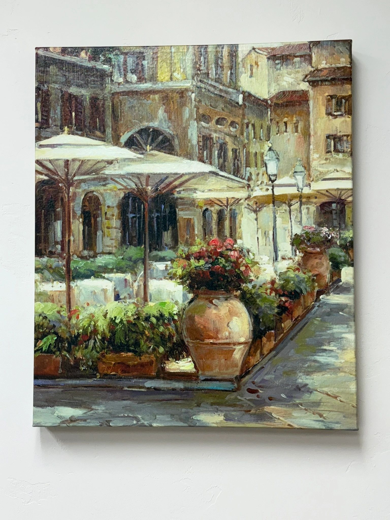 IMG_2557.jpeg CAFÉ CANVAS PAINTING - Image 1