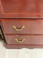 USED CHERRY WOOD ARMOIR (SHPPING NOT AVAILABLE) - Image 5