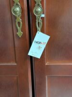 USED CHERRY WOOD ARMOIR (SHPPING NOT AVAILABLE) - Image 7