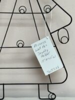 PRINCESS WIRE WALL ART - JEWELRY HOLDER - 19"H X 11" W - Image 4