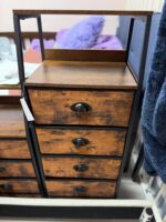 Furnulem Tall 5 Drawers Dresser, Vertical Storage Tower Fabric Dresser - Image 2