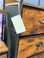 Furnulem Tall 5 Drawers Dresser, Vertical Storage Tower Fabric Dresser - Image 4