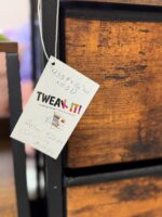 Furnulem Tall 5 Drawers Dresser, Vertical Storage Tower Fabric Dresser - Image 3