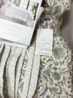 Queen/Full Decorative Border Cotton Slub Print Quilt - Image 3