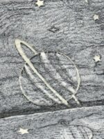 XIECUVA Kids Couch Toddler Chair Folding-Fold Out Flip Open Kids Sofa Extra Wide Glow in The Dark - Image 6