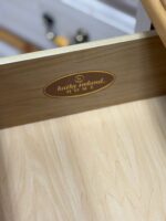 USED - KATHY IRELAND PRINCESS BOUQUET 6 PIECE BEDROOM SET - CHEST DRESSER, DRESSER, MIRROR, NIGHTSTAND, TWIN HEADBOARD, FULL HEADBOARD - Image 3