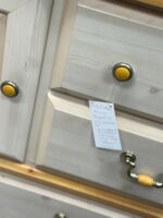 USED - KATHY IRELAND PRINCESS BOUQUET 6 PIECE BEDROOM SET - CHEST DRESSER, DRESSER, MIRROR, NIGHTSTAND, TWIN HEADBOARD, FULL HEADBOARD - Image 9