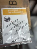 VTWAZAST Queen Box Spring and Cover Set - Image 2