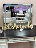 Huray Rayho Isn’t She Lovely Wood Sign Boho Girls Bedroom