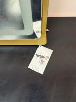 LUXFURNI Vanity Desk with Lighted Mirror, Makeup Vanity Table Set - Image 5