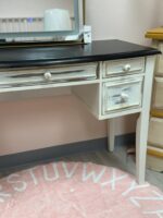 REFINISHED ASHLEY VANITY - WHITE WITH "WEATHERED" LOOK - USED - Image 3