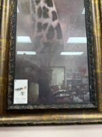 RUANNE MANNING GIRAFFE FRAMED ART WORK - Image 3