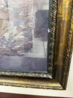 RUANNE MANNING ELEPHANT AND BABY FRAMED ART WORK - Image 3