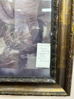 RUANNE MANNING ELEPHANT AND BABY FRAMED ART WORK - Image 4