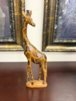 CUSTOM CARVED WOOD GIRAFFE