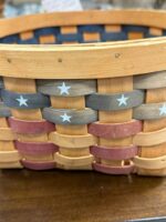 PATRIOTIC RATAN LOOP BASKET