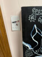 24" SQUARED BLACK AND WHITE WALL ART - Variant 2 - Image 2