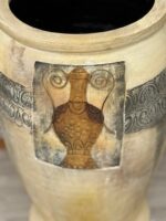 DECORATIVE FLOOR VASE - BEAUTIFUL ART TEXTURE - Image 2