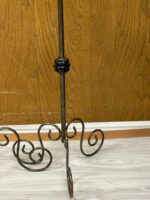 Wrought Iron Set of Candle Sticks - Image 2