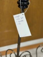 Wrought Iron Set of Candle Sticks - Image 4