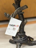 18" BETTER HOMES AND GARDENS RESIN BRANCH ACCENT LAMP - USED - Image 3