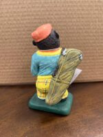 5 3/8" HAND PAINTED GOLFING GORILLA CERAMIC FIGURINE - Image 2