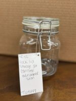 40 OZ LOCK LID STORAGE JAR CANISTER W/RUBBER SEAL - Image 4