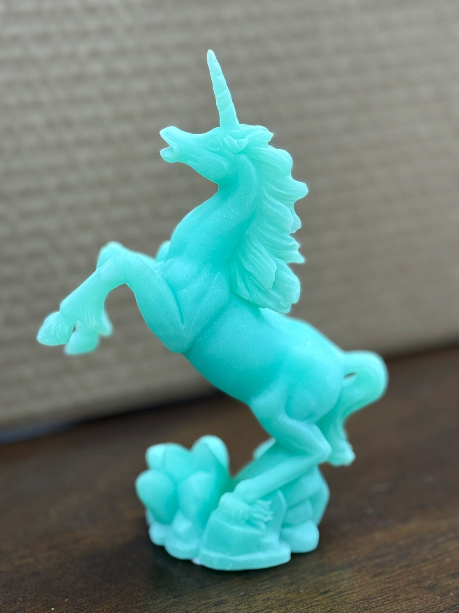 IMG_3119.jpeg 6.5" GLOW IN THE DARK UNICORN - Image 1