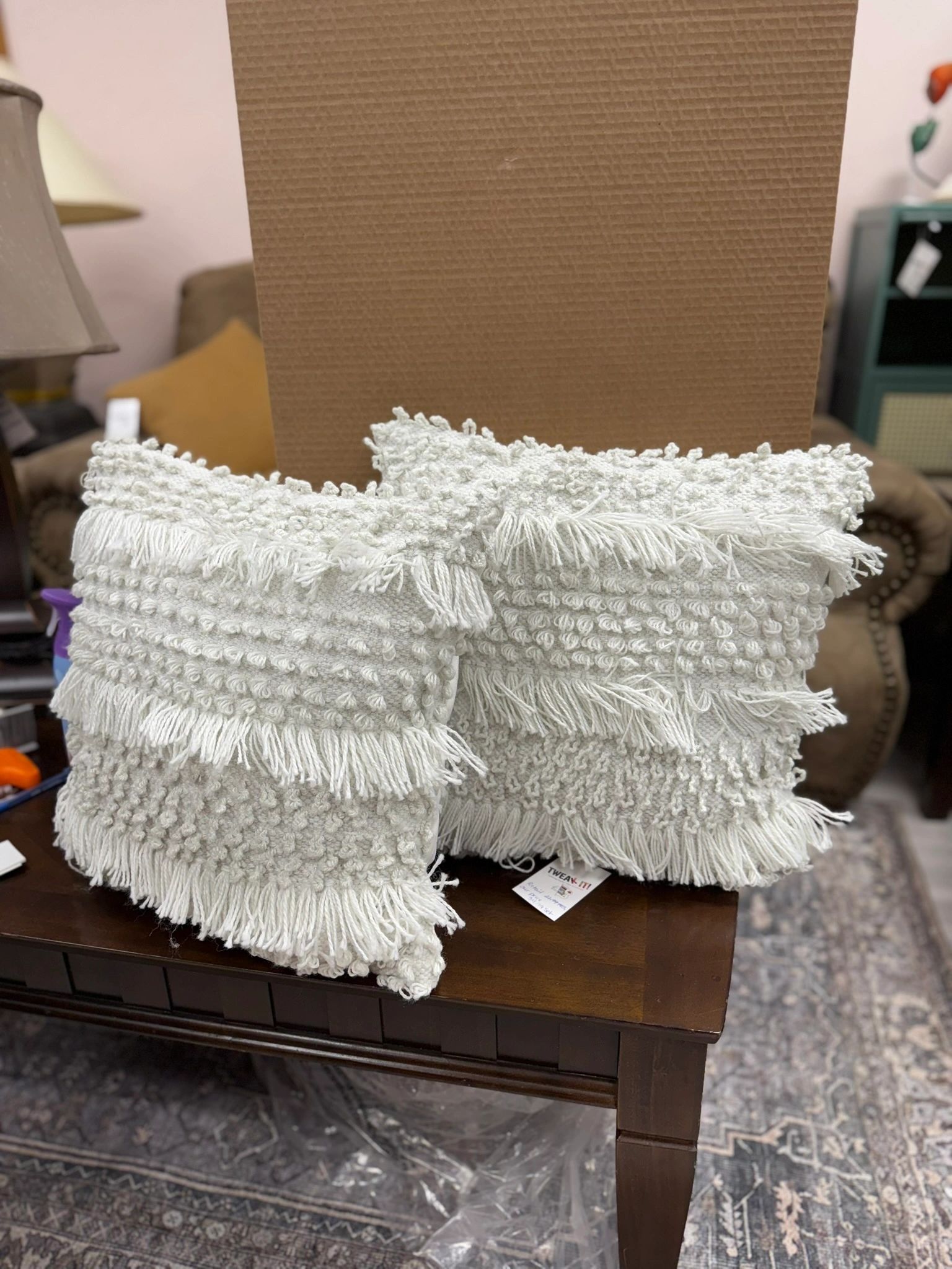 IMG_3437.jpeg 16X16 NATURAL THROW PILLOWS - SET OF 2 - Image 1