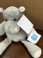 SCENTSY "HALLA HIPPO" SCENTSY BUDDY GREY 13" TALL - RETIRED - Image 3