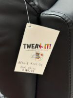 DHP Moby Pushback Recliner Chair, Black Faux Leather - Image 3