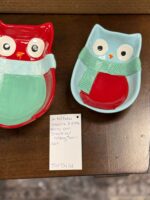 ST NICHOLAS SQUARE 3 PIECE MERRY OWL 3-PIECE STACKING/NESTING BOWL SET - Image 5