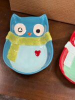 ST NICHOLAS SQUARE 3 PIECE MERRY OWL 3-PIECE STACKING/NESTING BOWL SET - Image 2