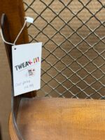 DARK 2-SHELF WALL UNIT - DIAMOND METAL BACK DESIGN - Image 2