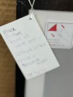 BLACK PICTURE FRAME WITH WHITE MAT - Image 3