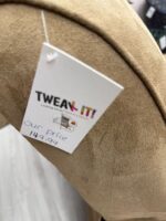 MICROSUADE LIGHT TAN RECLINING CHAIR - Image 3