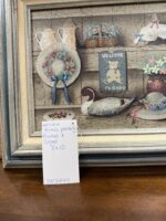 WELCOME FRIENDS PAINTING FRAMED AND SIGNED - Image 3