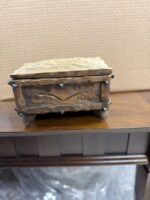 VINTAGE WOOD BOX - 7.5 L X 5 W X 4.5 H