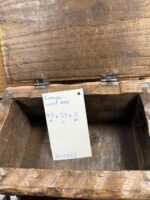 VINTAGE WOOD BOX - 7.5 L X 5 W X 4.5 H - Image 3