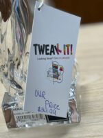 MIKASA LEAD CRYSTAL 8.5" TALL ANGEL PLAYING HARP - Image 4