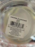 ANCHOR & HOCKING RIBBED GLASS JAR - Image 3