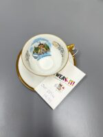 VINTAGE GERMAN DEMITASSE CUP AND SAUCER - Image 3