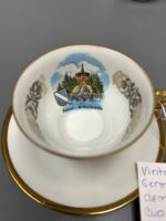 VINTAGE GERMAN DEMITASSE CUP AND SAUCER