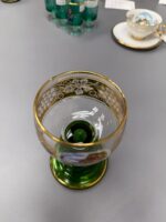 VINTAGE SOUVENIR WINE GLASS TANN-RHON GERMANY