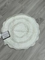 Chardin home White Crochet Bathrug